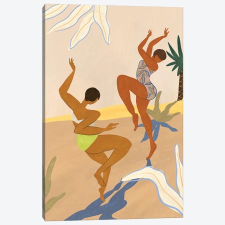 Summer Dance Canvas Print #ATG5} by Arty Guava Canvas Art