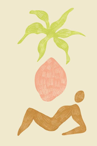 Abstract by Arty Guava metal wall art