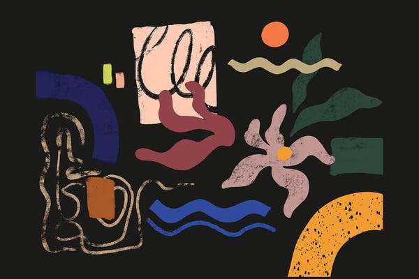 All Things Matisse: Abstract Floral by Arty Guava