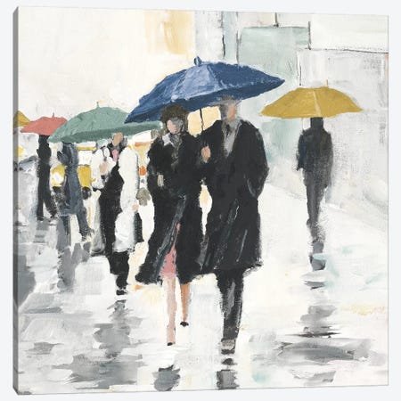 City In The Rain II Canvas Print #ATI23} by Avery Tillmon Canvas Artwork