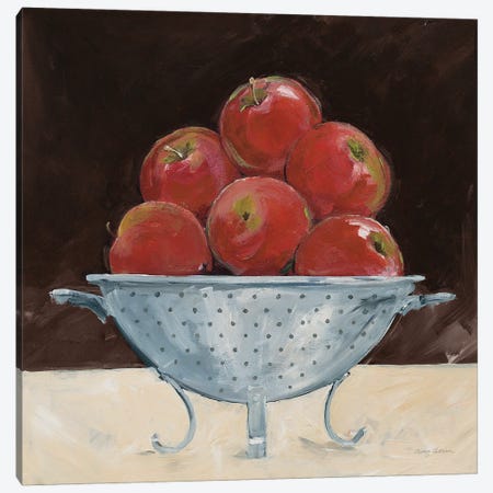 Red Apples In A Bowl Canvas Print #ATI46} by Avery Tillmon Canvas Print