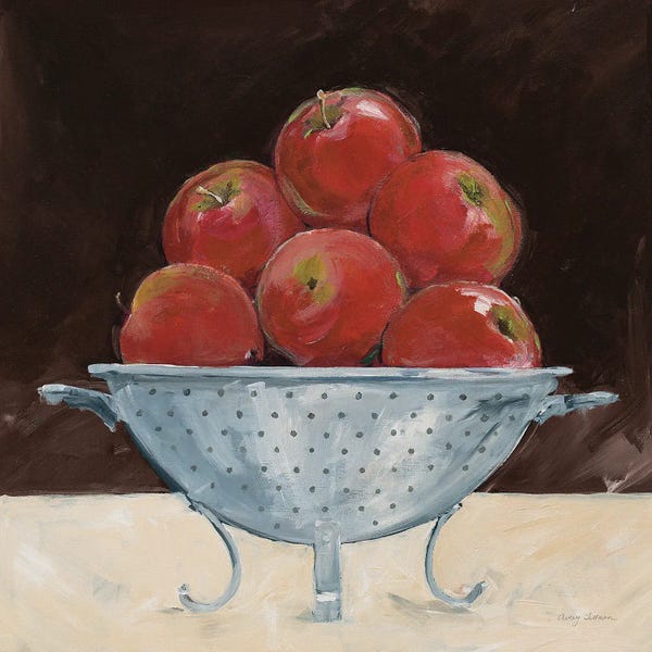 Avery Tillmon: Red Apples In A Bowl by Avery Tillmon