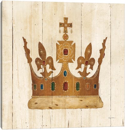 The Majesty's Crown II Canvas Art Print - Crown Art