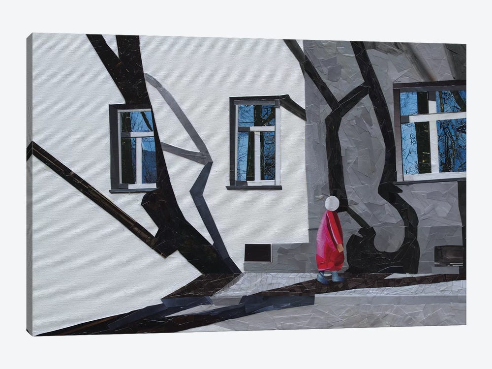 Game Of shadows by Albin Talik 1-piece Canvas Art Print
