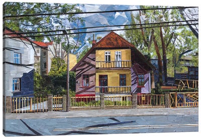 House Canvas Art Print - Albin Talik