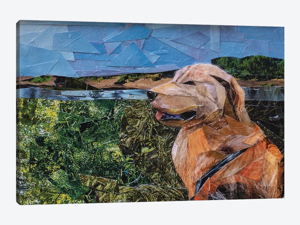 Dog by Albin Talik 1-piece Canvas Art