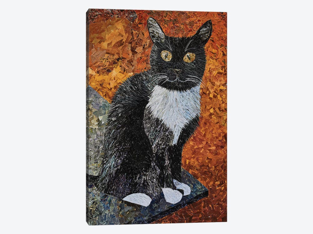 Cat by Albin Talik 1-piece Canvas Art Print