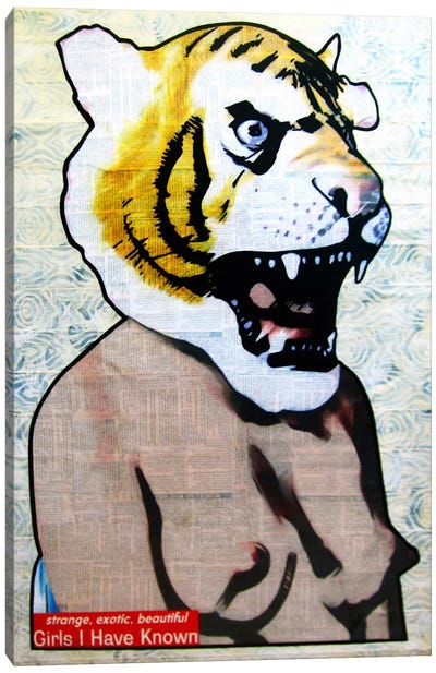 Girls I Have Known Canvas Art Print - Tiger Art