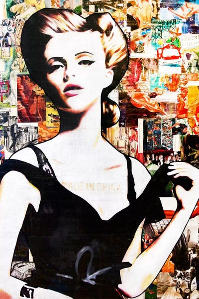 It Looks Like Plastic by Annie Terrazzo metal wall art