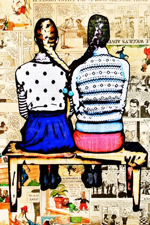 See You In The Funny Papers by Annie Terrazzo wall art
