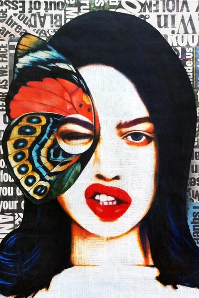 Annie Terrazzo: The Bee And The Butterfly by Annie Terrazzo