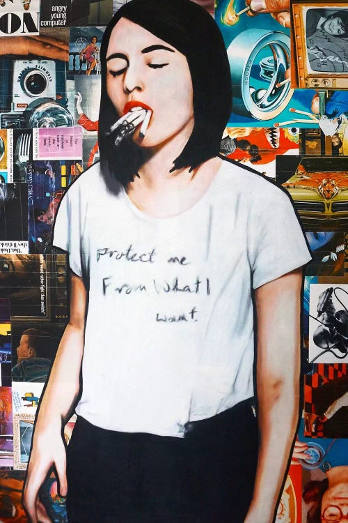 Vape Me by Annie Terrazzo wall art
