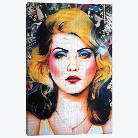 Blondie Canvas Print #ATO37} by Annie Terrazzo Canvas Wall Art