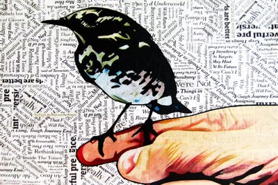 The Future by Annie Terrazzo metal wall art