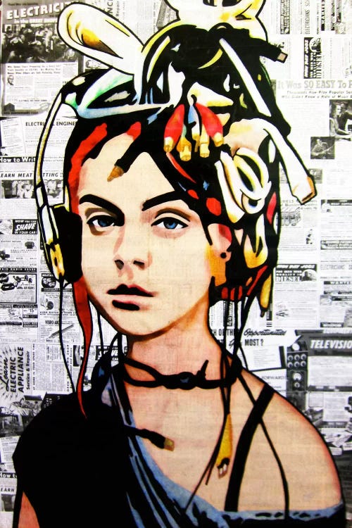 Wired by Annie Terrazzo wall art