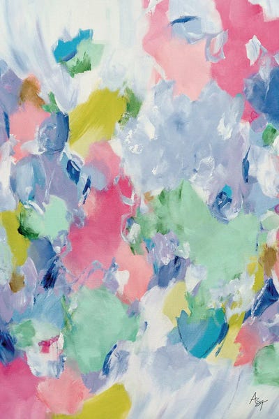 Abstract Bathroom: Sorbet Night by Amanda Toppe