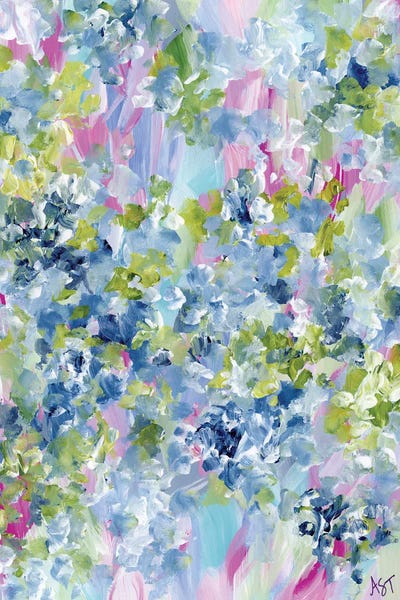 Abstract Bathroom: Hold On Tight I by Amanda Toppe