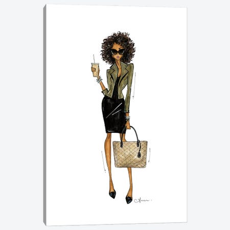 Framed Poster Prints - Louis Vuitton Day by Minjee Kang ( Hobbies & lifestyles > Shopping art) - 24x24x1