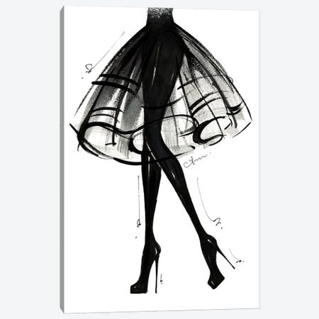 Twirling In Tulle Canvas Print #ATQ53} by Anum Tariq Canvas Print
