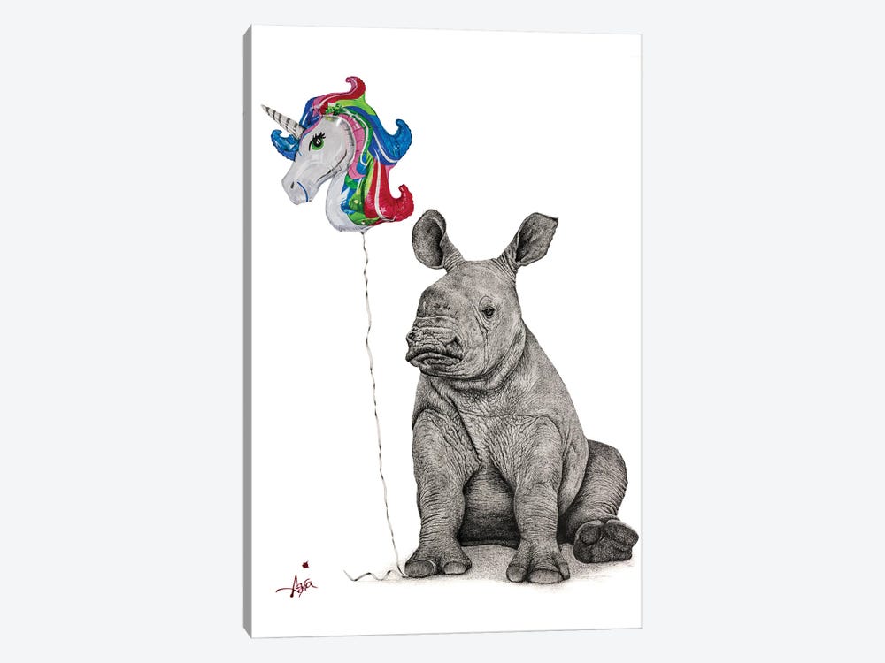 Unicorns Do Exist... I Will Be One by Astra Taylor-Todd 1-piece Art Print