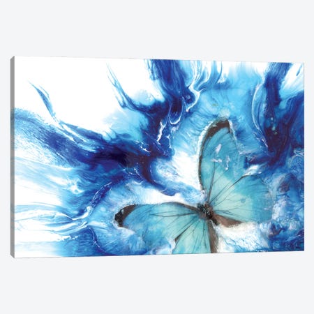 Dreaming 2.0 Limited Edition Print Light Teal Canvas Print #ATU17} by Antuanelle Canvas Artwork