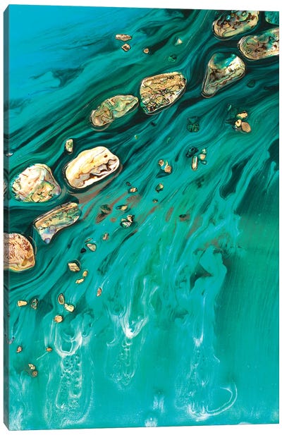 Rise Above Seashells Canvas Art Print - Water Art
