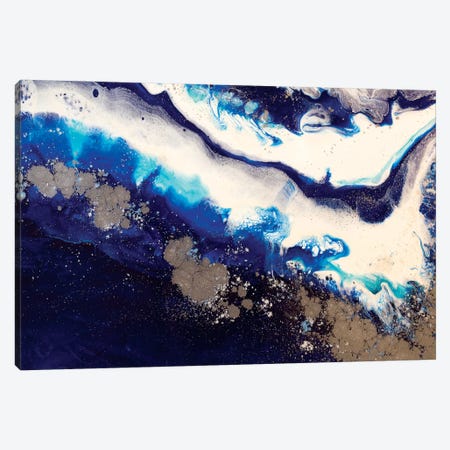 Sydney Harbour Ice Flow Canvas Print #ATU44} by Antuanelle Art Print