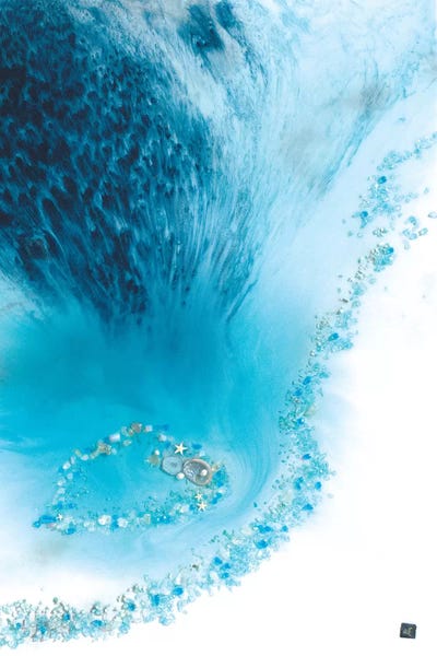 Blue Lagoon Reef by Antuanelle gallery poster