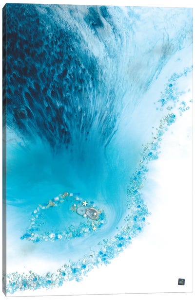Blue Lagoon Reef Canvas Art Print - Ocean Treasures