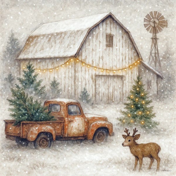Farmhouse Festive: Christmas Is In The Air by Anthony Smith