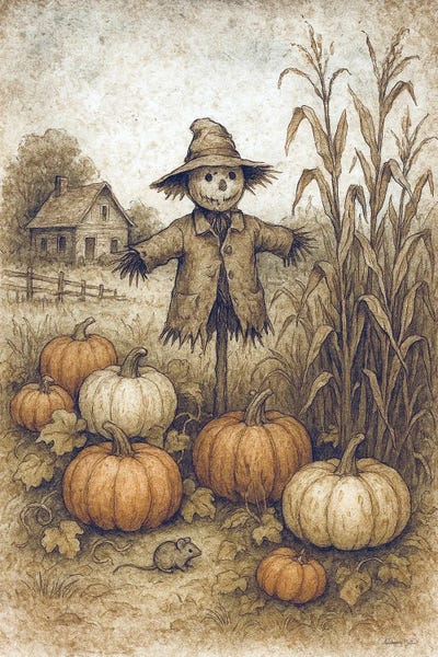 Pumpkins: The Old Scarecrow by Anthony Smith