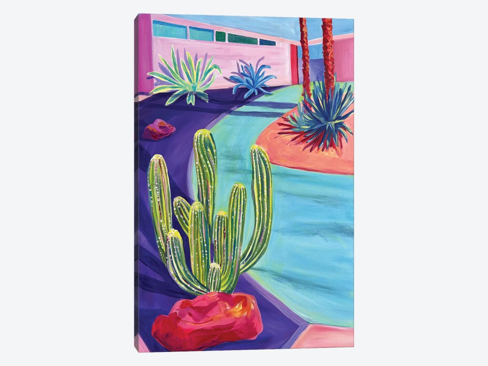 Palm Springs Living by Alison Corteen 1-piece Canvas Artwork