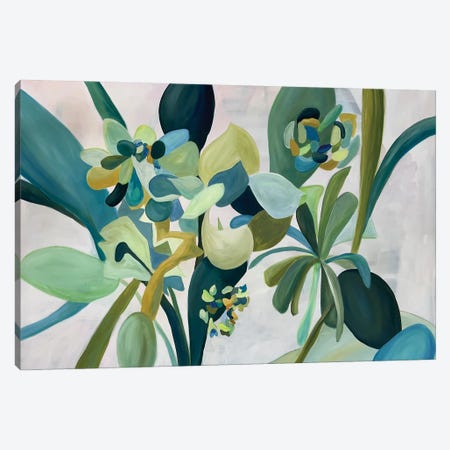 Succulents Canvas Print #ATZ52} by Alison Corteen Canvas Artwork