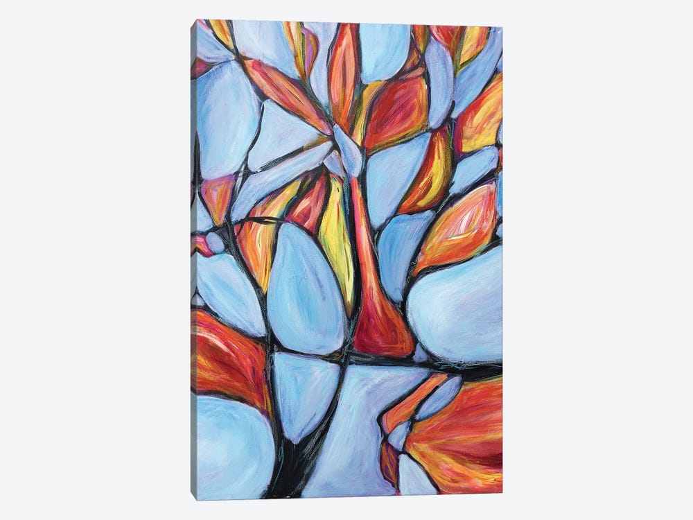 Sunset Trees by Alison Corteen 1-piece Canvas Art