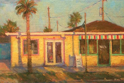 Sunny Side Up by Aruna Rao framed canvas print