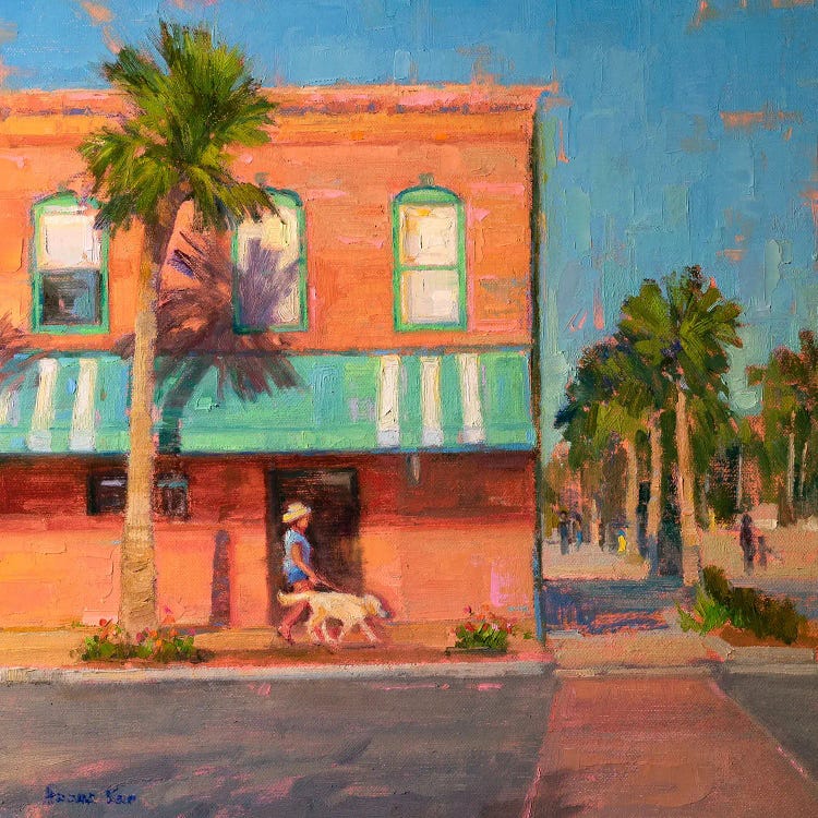 Sunny Stroll by Aruna Rao wall art