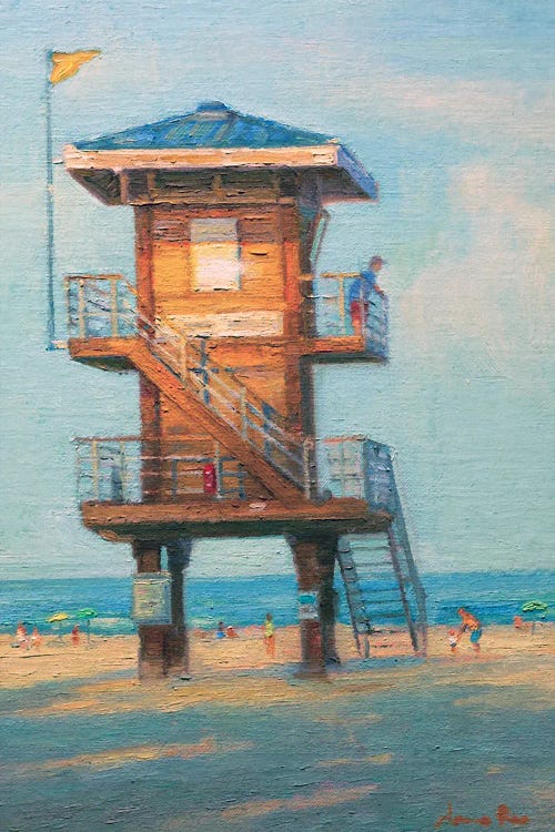Coast Is Clear by Aruna Rao wall art