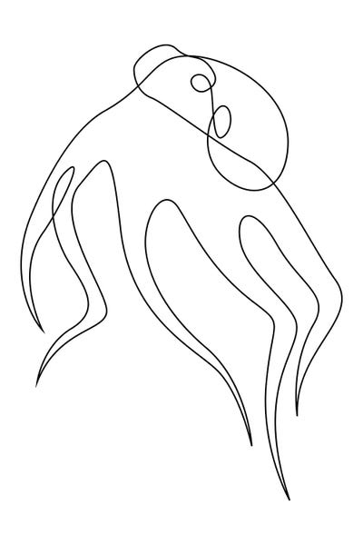 Black & White Minimalist Décor: Octo Line by Addillum