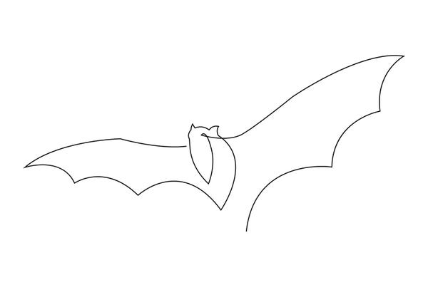 Bats: Bat One Line by Addillum