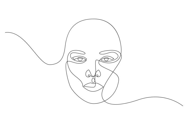 Single Line Face