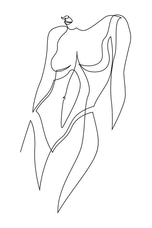 Nude - One Line