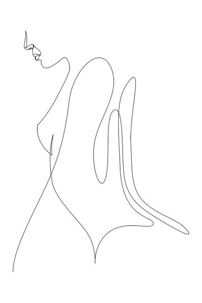 Addillum: String - Minimal Line Female by Addillum