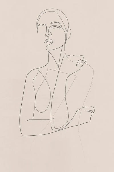 Addillum: Shy Silhouette Pastel by Addillum