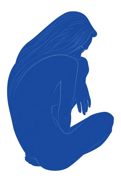 All Things Picasso: Blue Nude II by Addillum
