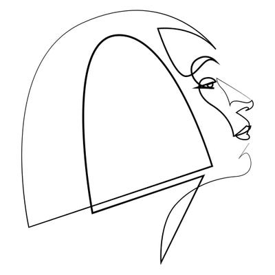 Ztyle - Single Line by Addillum multi panel art