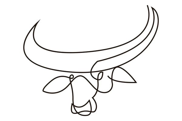 Bison & Buffaloes: Buffalo One Line - Bullseye by Addillum