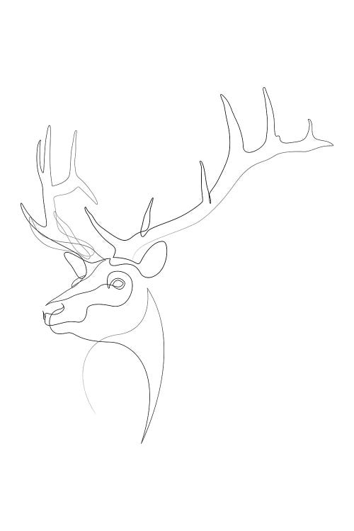 Antler by Addillum wall art