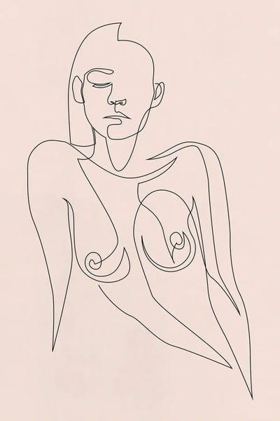 Addillum: Nude Pastel - One Line by Addillum