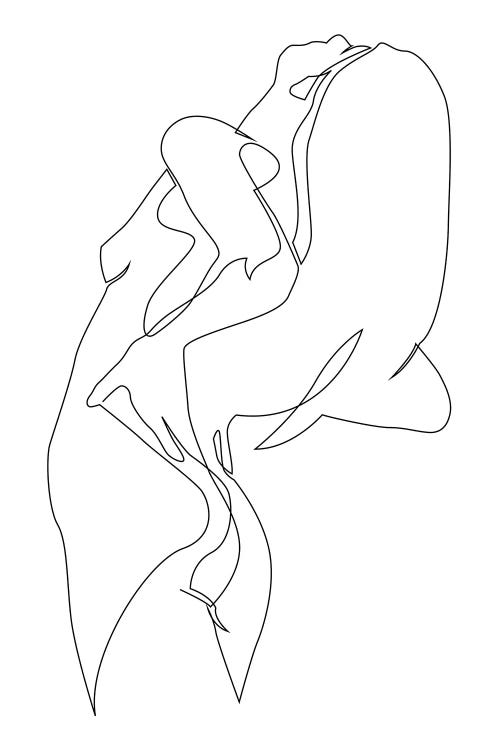 Nude - One Line