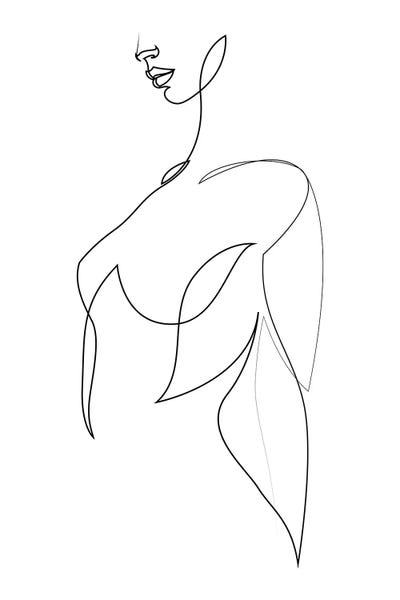 Frolic - One Line by Addillum multi panel art